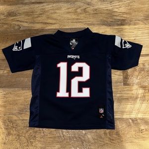Youth Patriots Brady jersey. Size 7